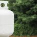 is it safe to use a propane tank inside the house
