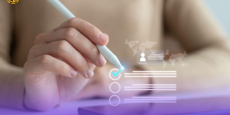 User signing up and verifying account on a mobile device